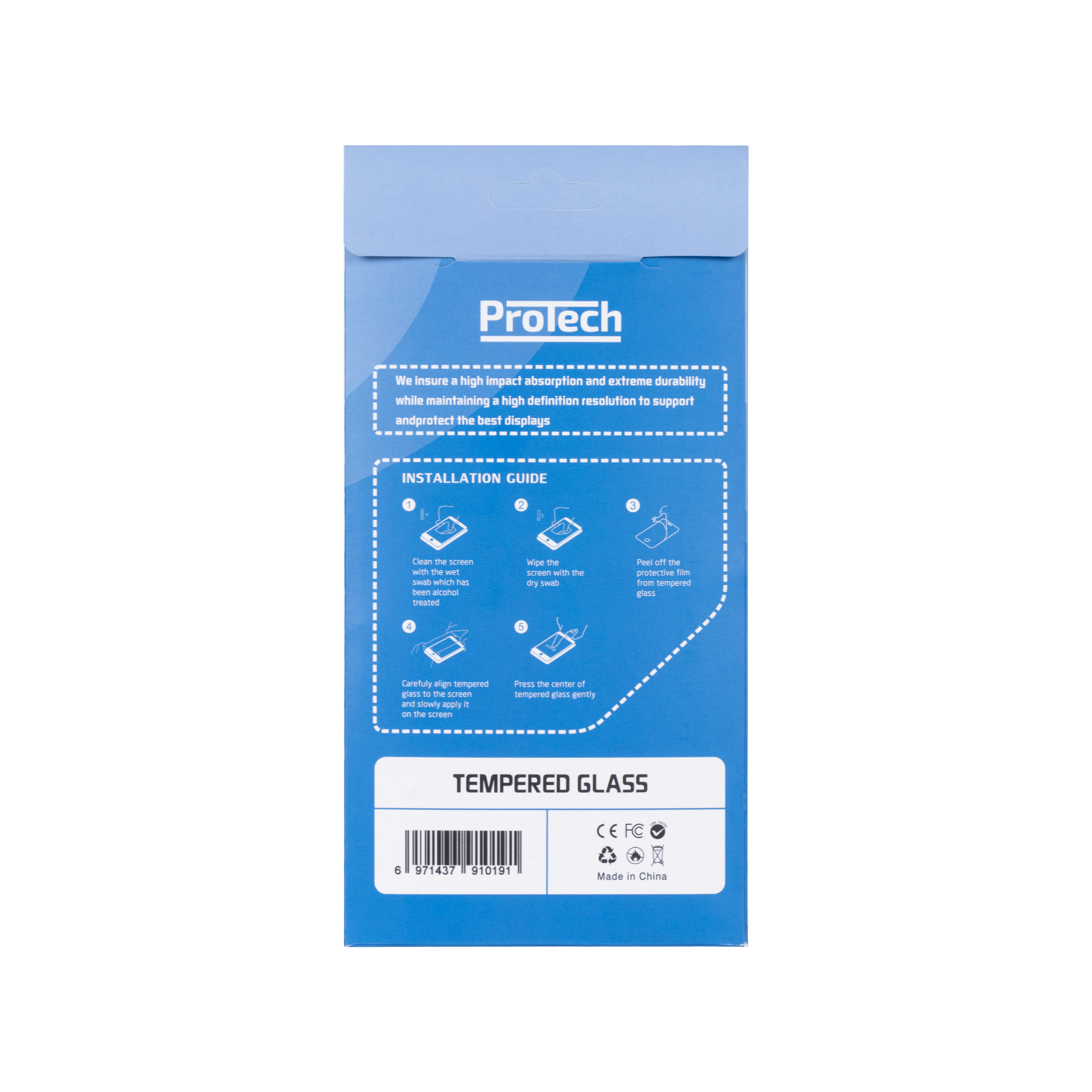 Tempered Glass .5D For Apple 15, 15 Pro