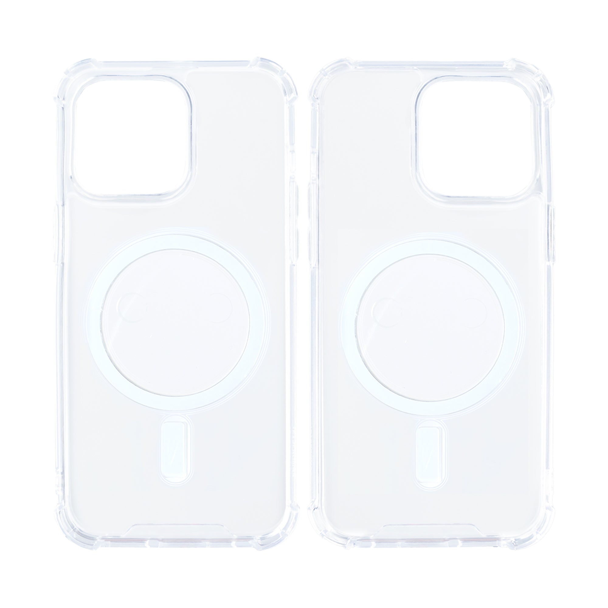 Rixus Anti-Burst Case met Magsafe For Apple 12 Pro Max Transparant