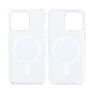 Rixus Anti-Barst Hoesje Met Magsafe For Apple iPhone 13 Pro Max Transparant