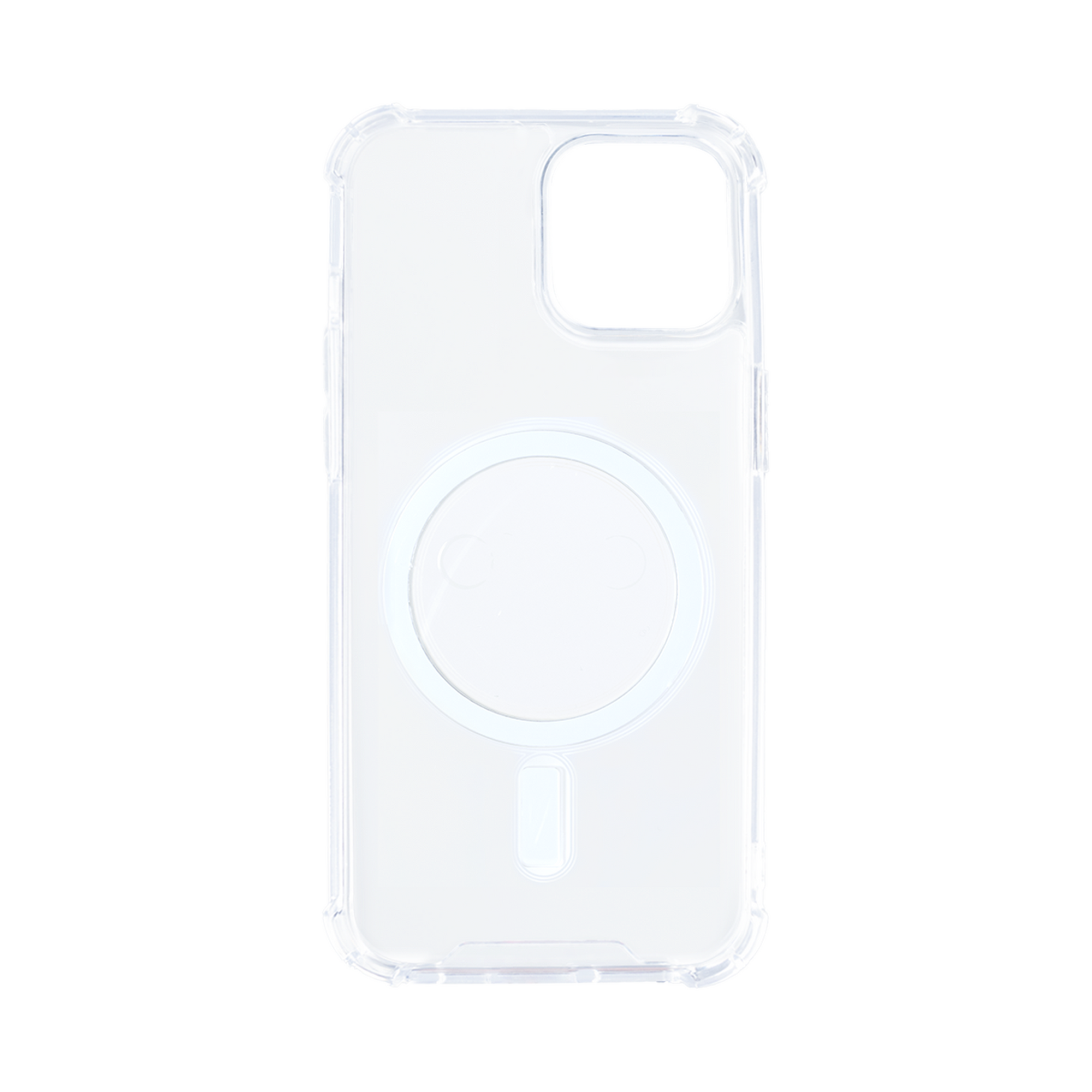 Rixus Anti-Burst Case With MagSafe Compatible For Apple iPhone 14 Plus Transparent