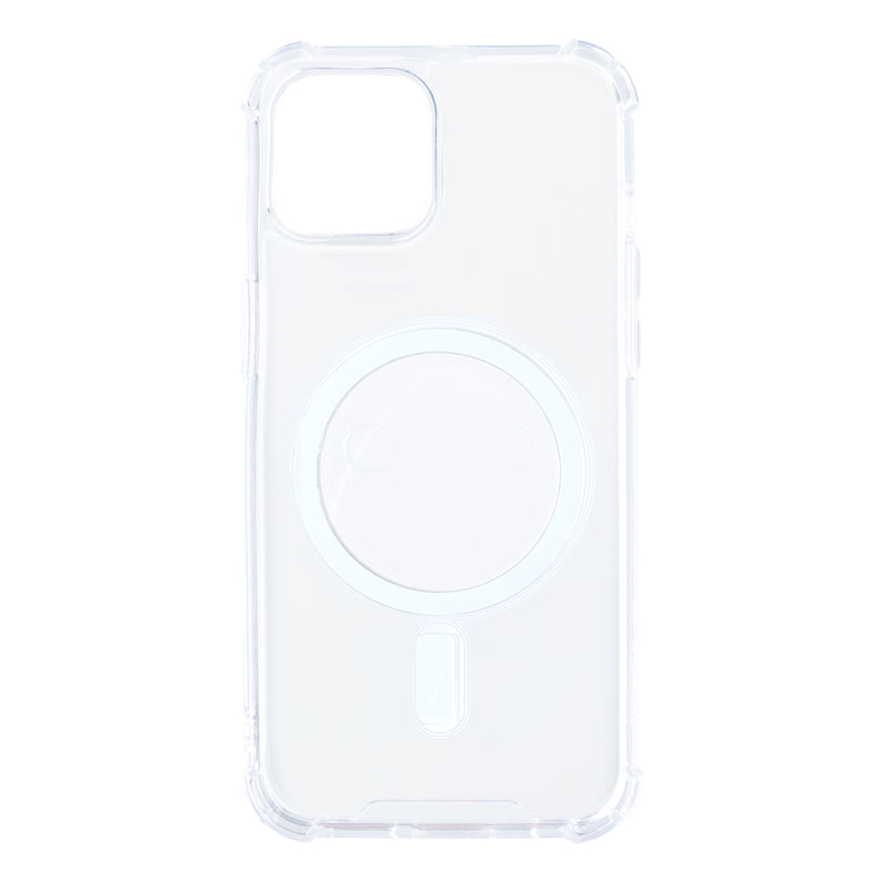 Rixus Anti-Burst Case With Magsafe For Apple iPhone 14 Pro Transparent
