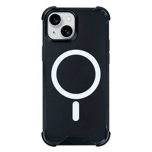 Rixus Anti-Burst Case With MagSafe Compatible For Apple iPhone 13 Black