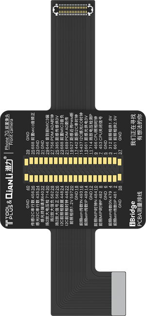 QIANLI Vervangende FPC iBridge Toolplus For Apple de camera aan de voorzijde van For Apple 7G