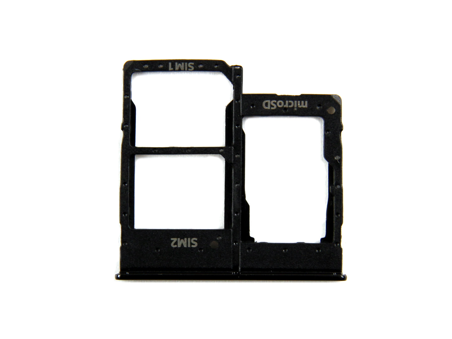 Samsung Galaxy A20e A202F Sim kaarthouder zwart OEM