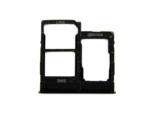 Samsung Galaxy A20e A202F Sim kaarthouder zwart OEM