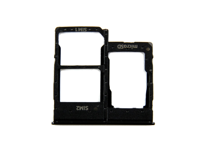 Samsung Galaxy A20e A202F Sim kaarthouder zwart OEM