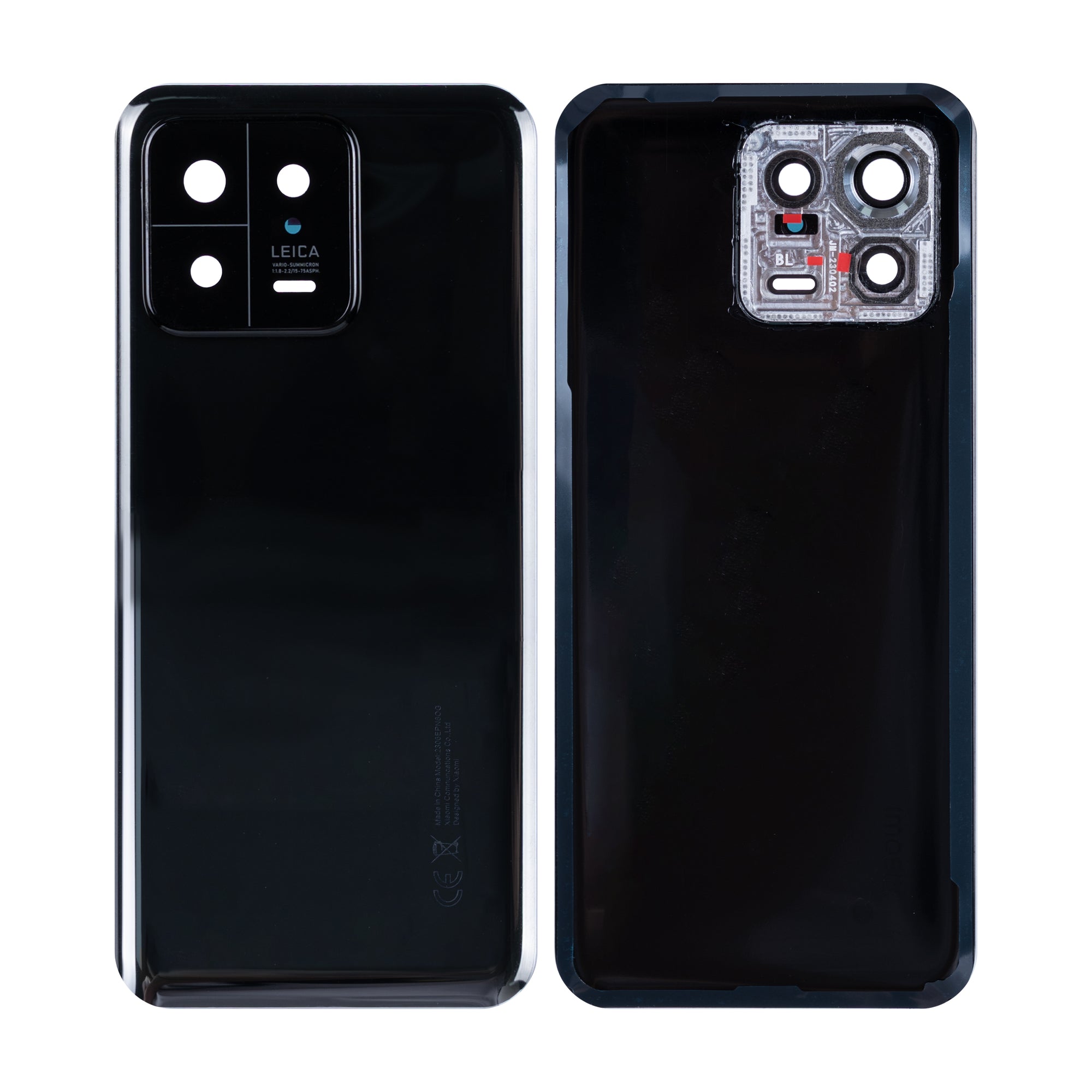 Xiaomi 13 achterkant met lens zwart OEM