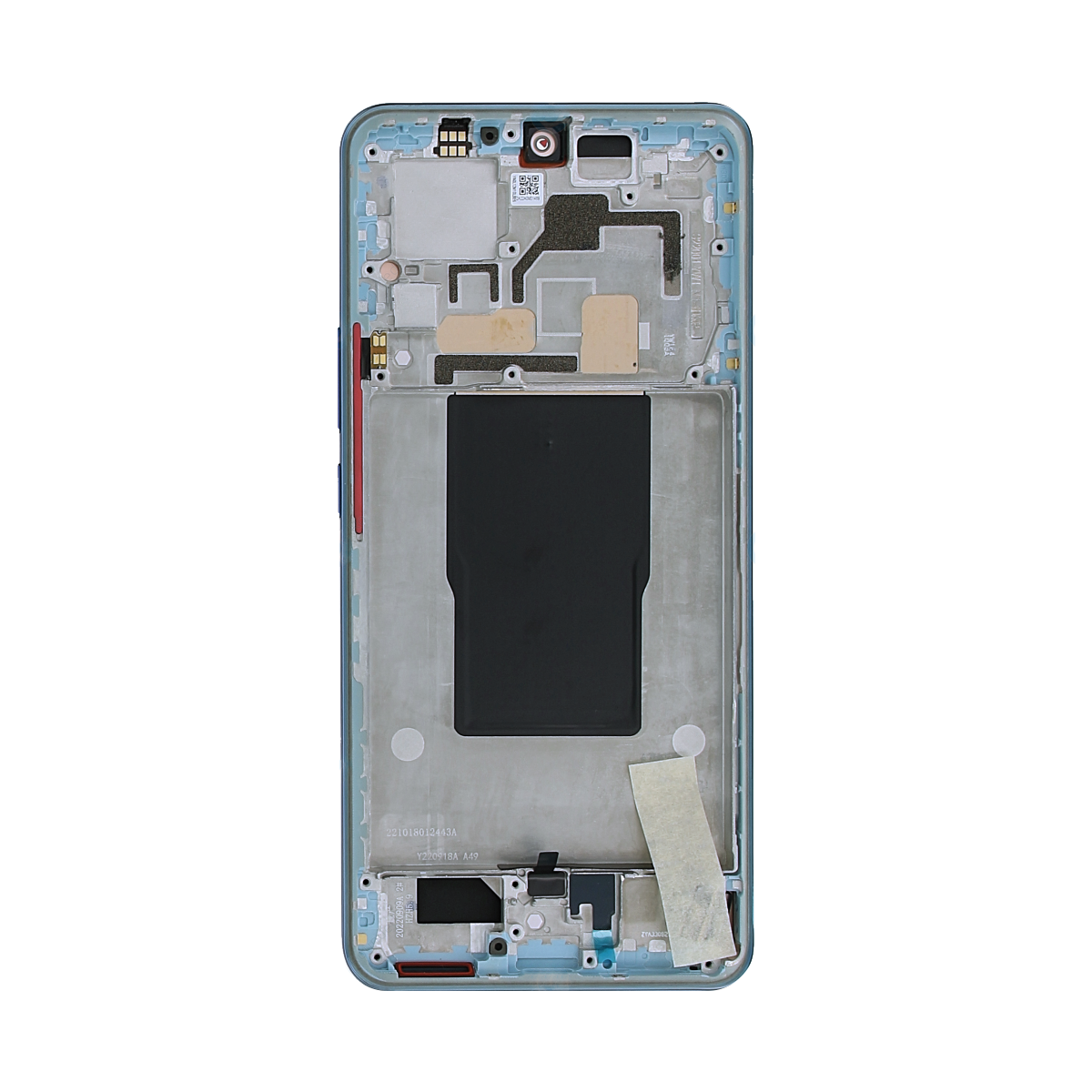 Xiaomi 12T 5G, 12T Pro 5G-scherm en digitizer met frame blauw OEM