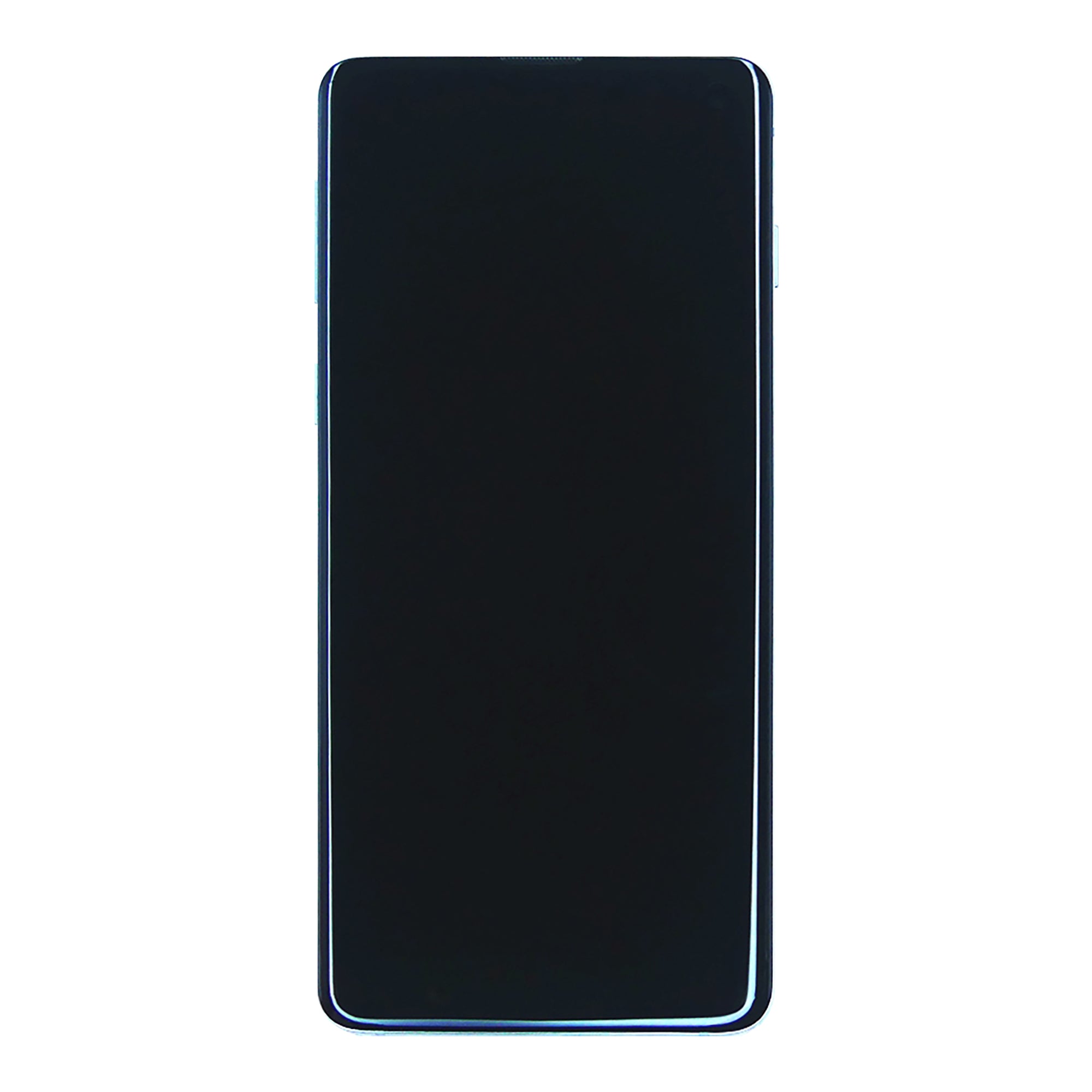 Samsung Galaxy S10 G973F Beeldscherm en Digitizer met Frame Prisma Wit Service Pack