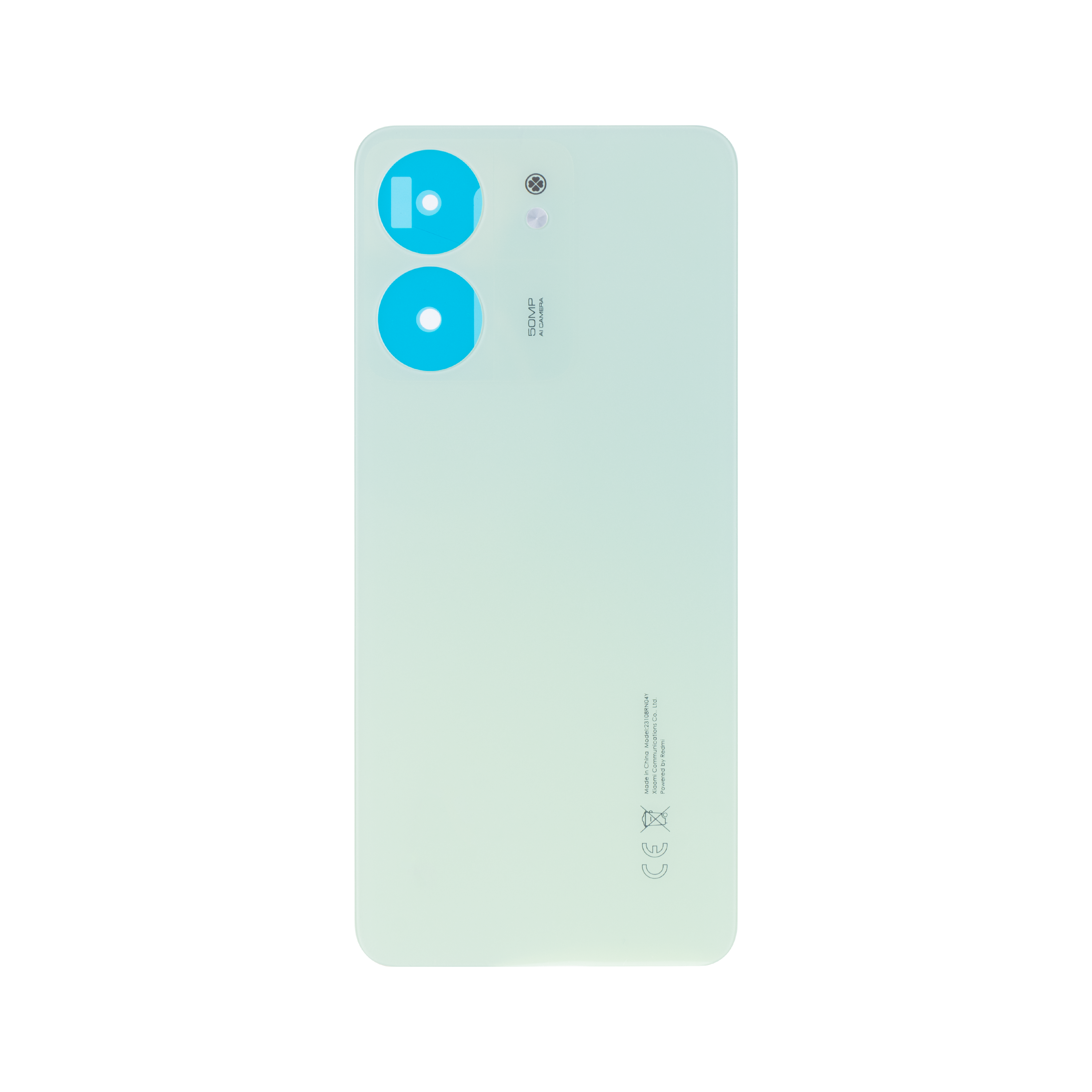 Xiaomi Redmi 13C achterkant zonder lens Clover Green OEM
