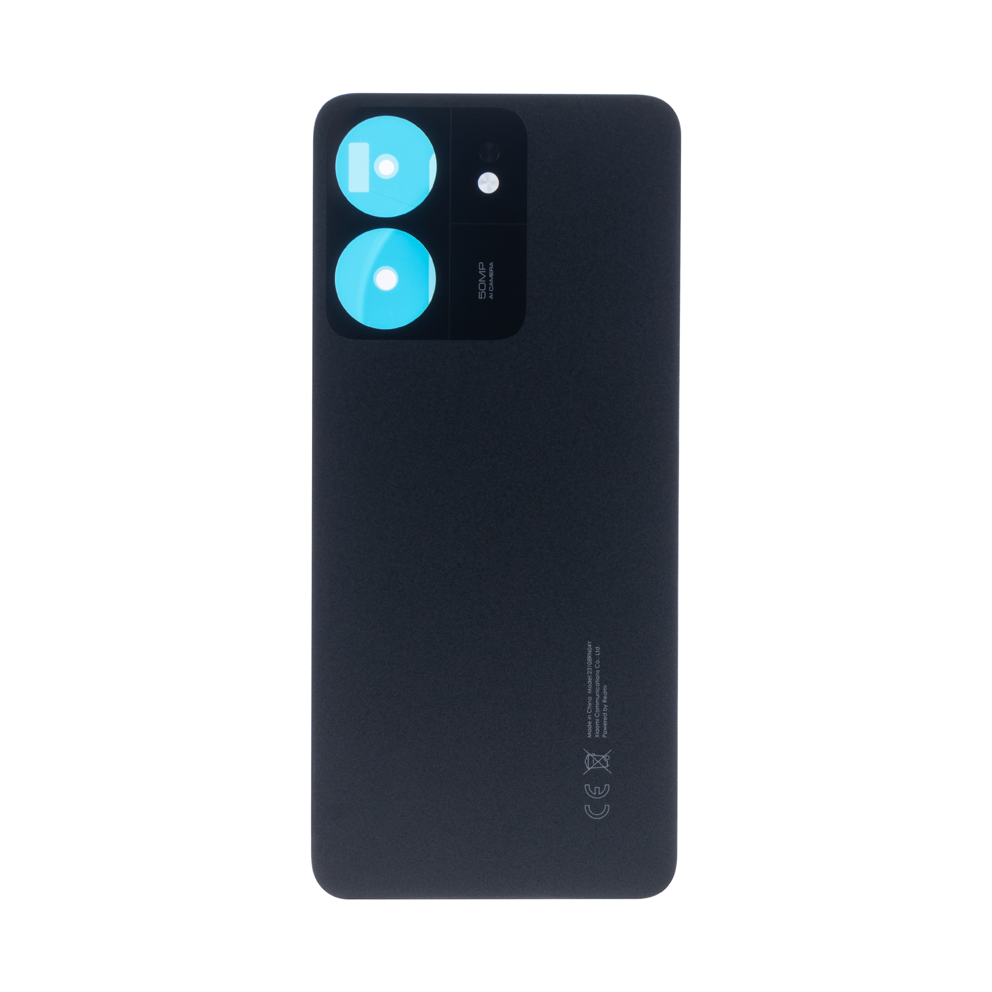 Xiaomi Redmi 13C achterkant zonder lens Midnight Black OEM