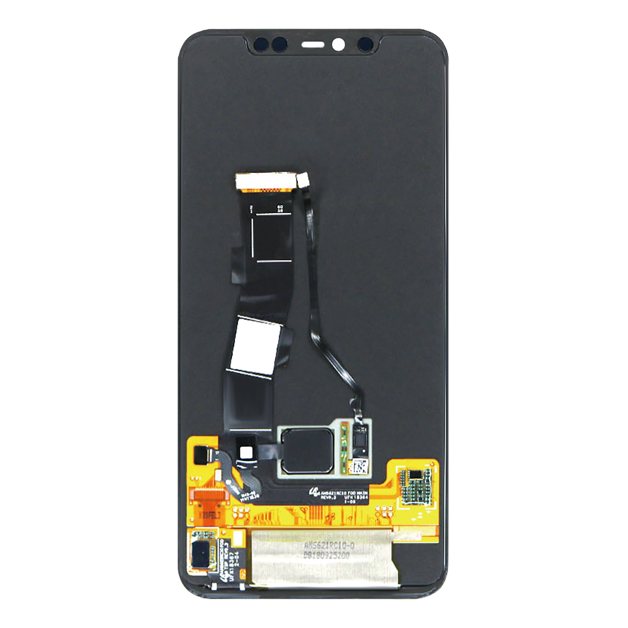 Xiaomi Mi 8 Pro Scherm en Digitizer Zonder Frame Zwart OEM