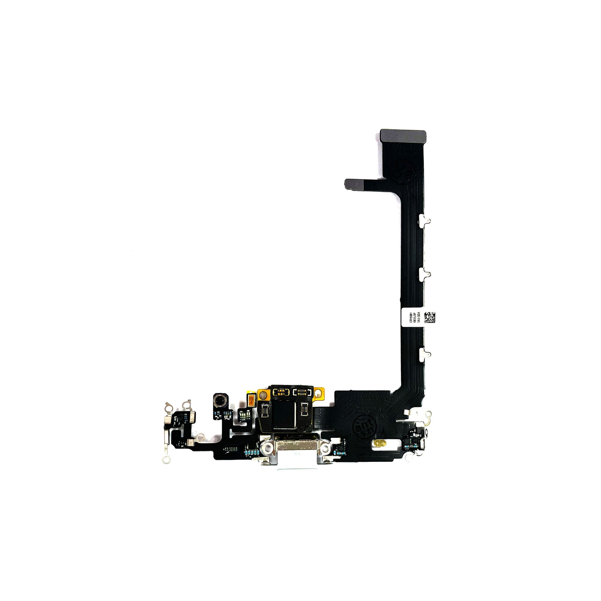 For Apple iPhone 11 Pro Max Systeem Opladen Flex Mat Zilver Getrokken