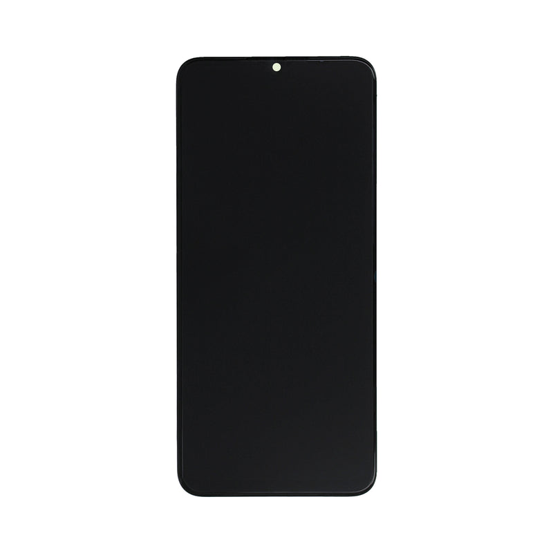 Oppo A78 5G-scherm en digitizer met frame, glanzend zwart OEM