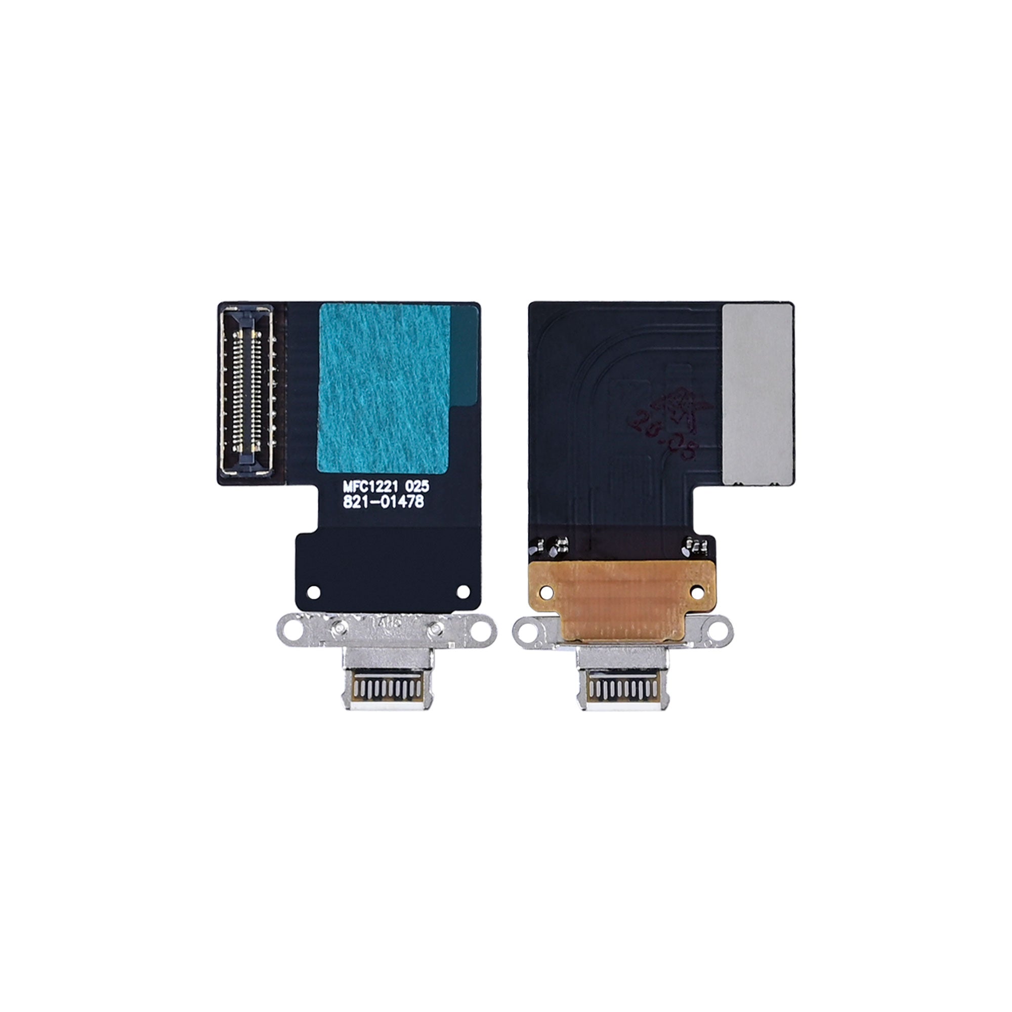 For Apple Pro 11 inch (2018, 2020), iPad Pro 12,9 inch (2018, 2020) Systeemoplaadkabel Wit Getrokken