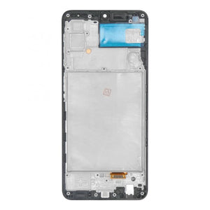 Samsung Galaxy A22 A225F Display en Digitizer met Frame Zwart Soft-OLED