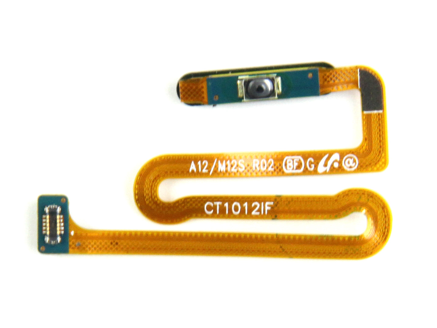 Samsung Galaxy A13 A135F, A137F Vingerafdruksensor Flex met aan/uit-knop Zwart OEM