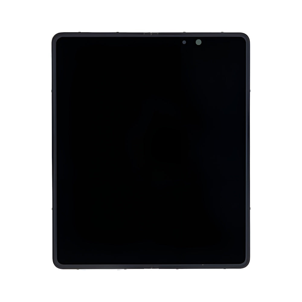 Samsung Galaxy Z Fold5 F946B Hoofdscherm en digitizer met frame Cream Service Pack