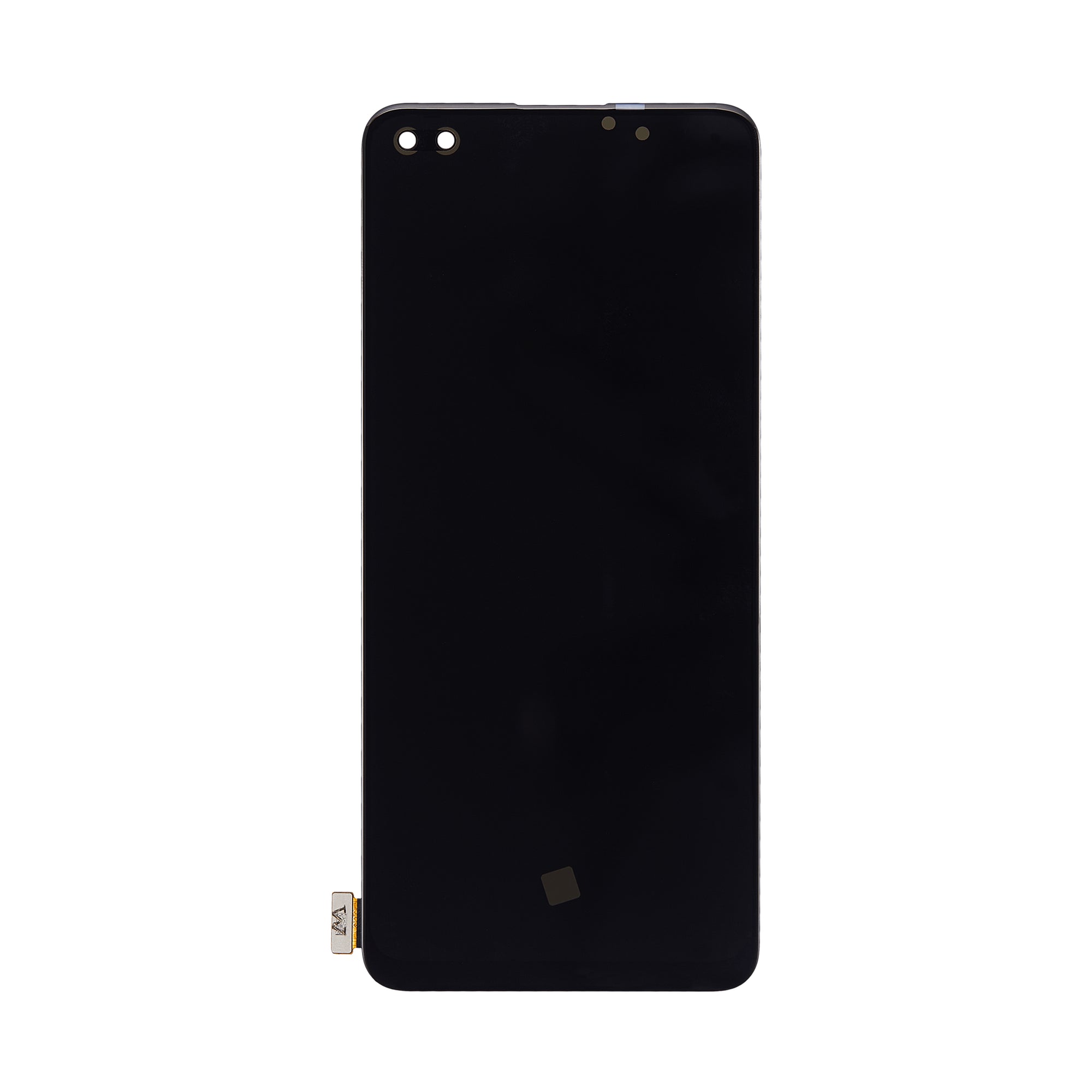 Oppo Reno 4 5G-scherm en digitizer zonder frame, zwart, OEM