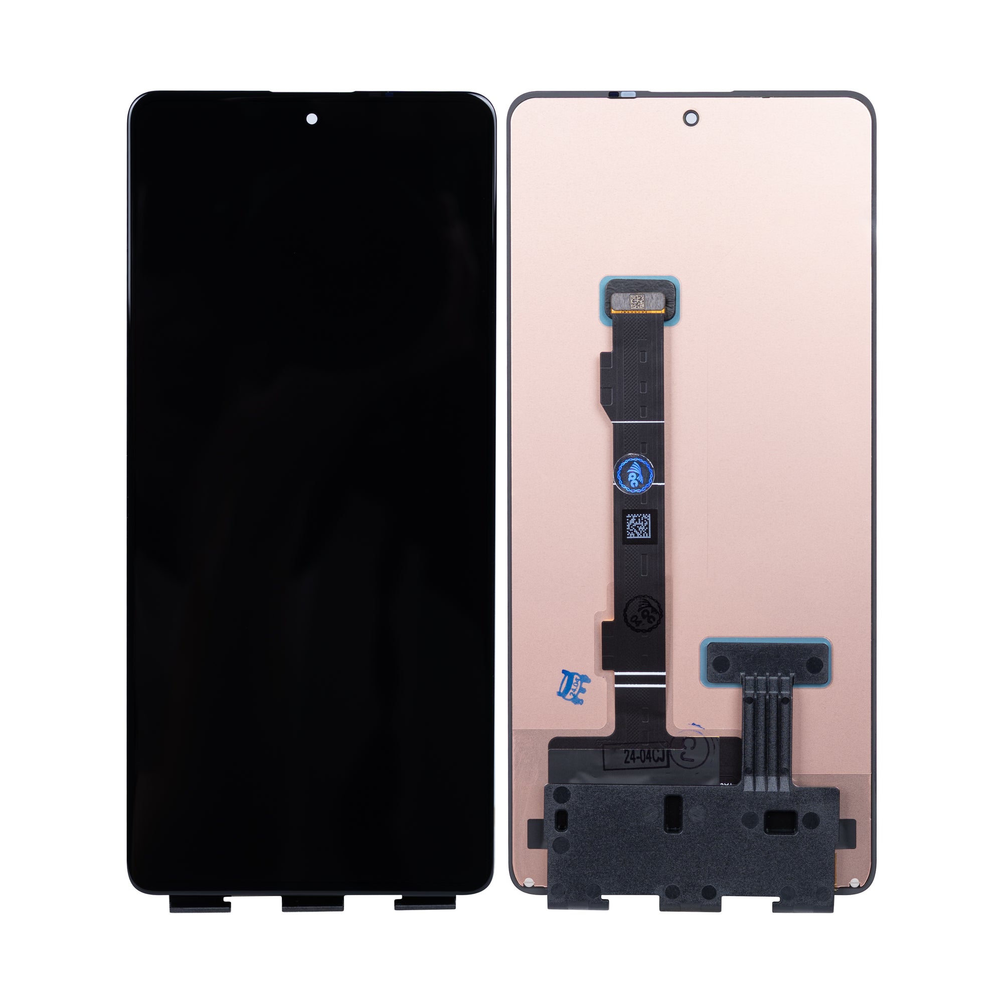 Xiaomi Redmi Note 12 Pro 5G, Note 12 Pro Plus 5G-scherm en digitizer zonder frame, zwart, OEM