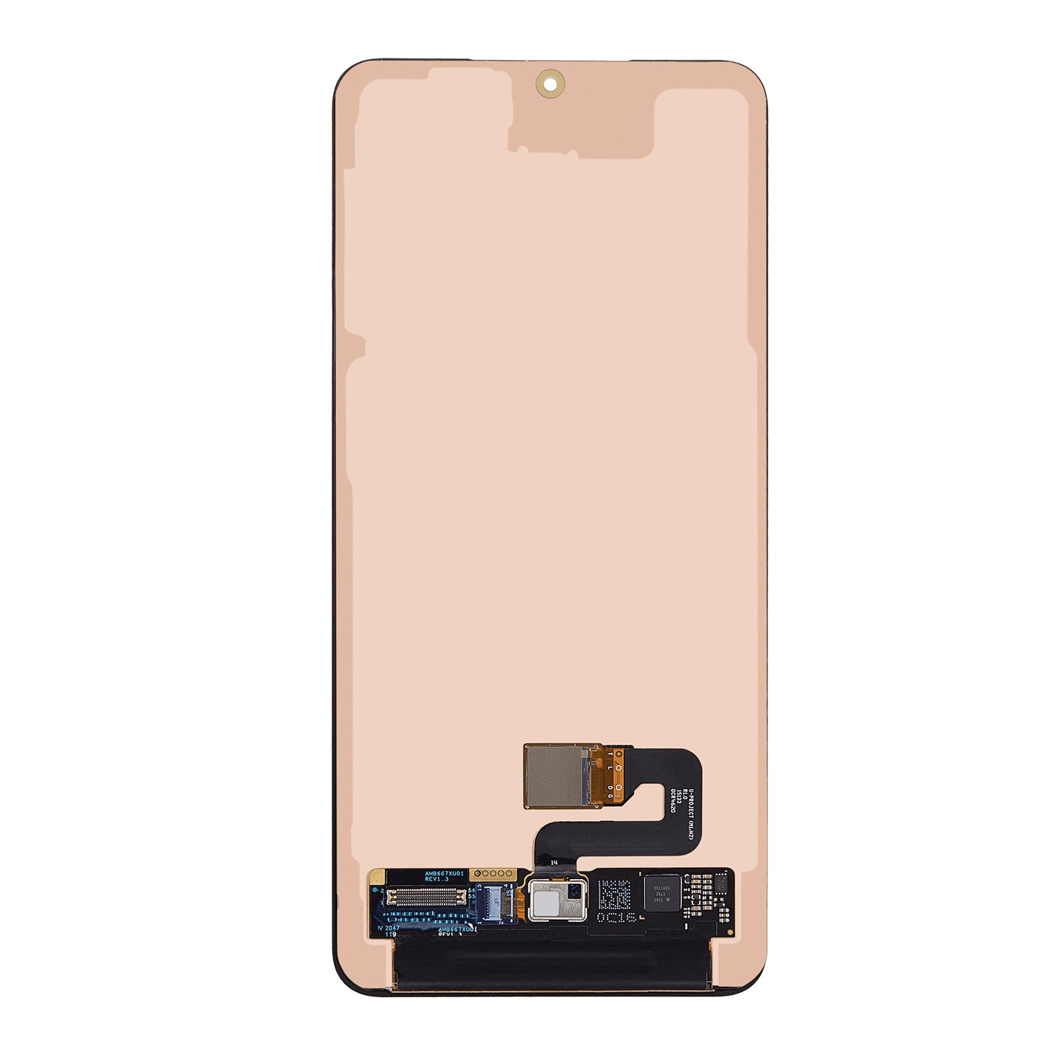 Samsung Galaxy S22 Plus 5G S906B Display en digitizer zonder frame zwart servicepakket