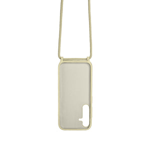 Rixus TPU Halsband Koorddekking Voor Samsung Galaxy A35 5G Goud