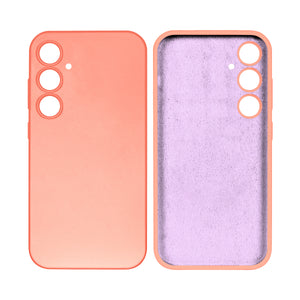 Rixus Zacht TPU Telefoonhoesje Voor Samsung Galaxy A35 5G Roze