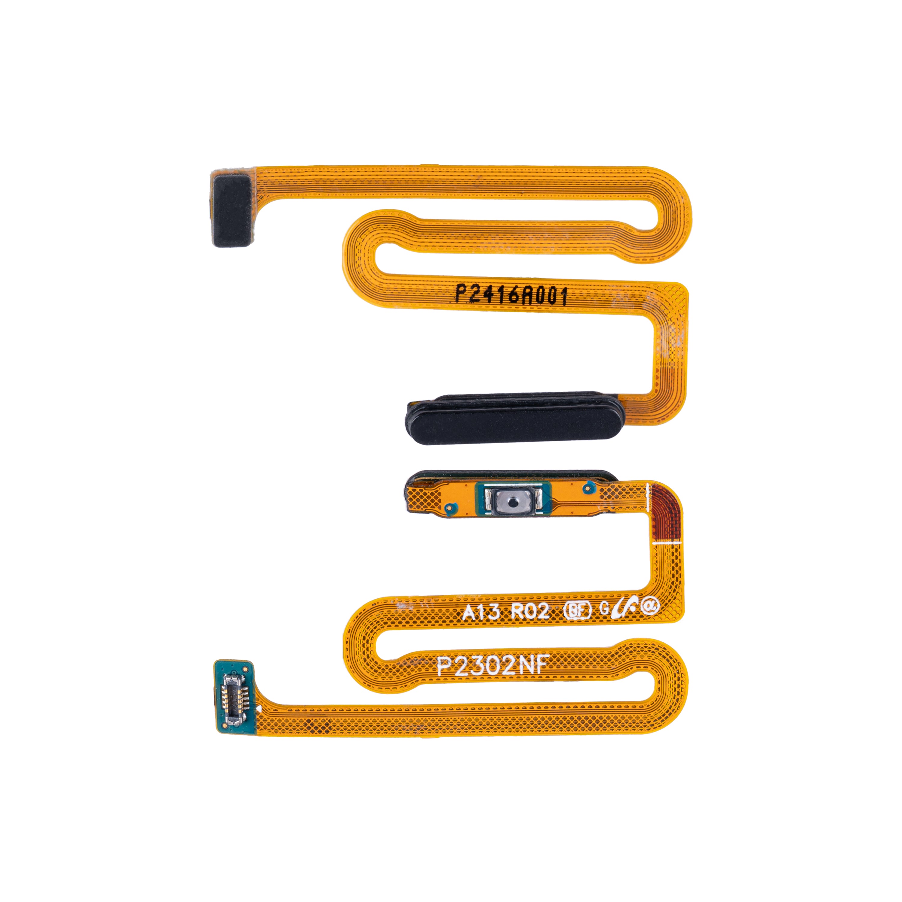 Samsung Galaxy A13 5G A136B Vingerafdruksensor en Power Flex Zwart OEM