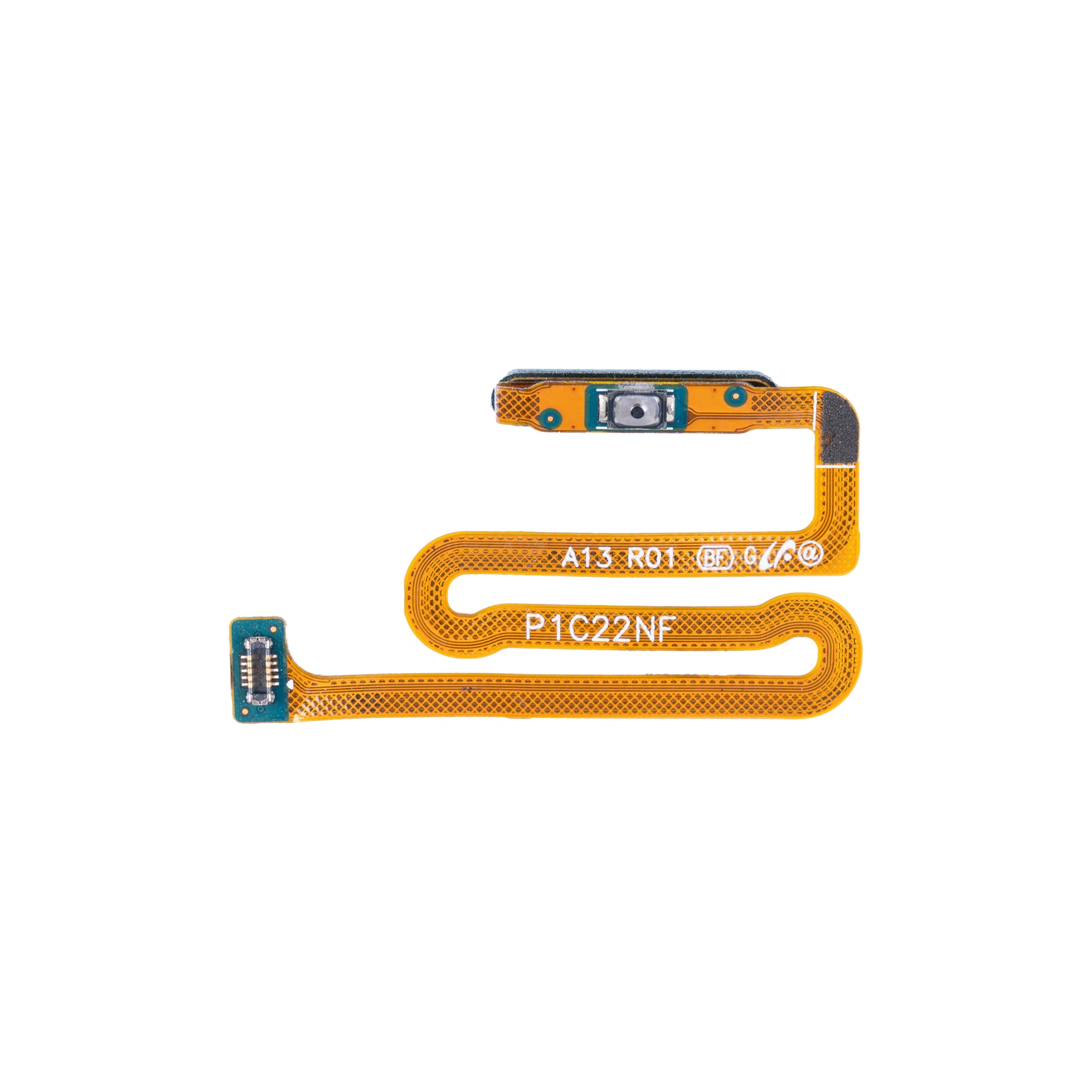 Samsung Galaxy A13 5G A136B Vingerafdruksensor en Power Flex Wit OEM