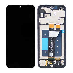 Samsung Galaxy A14 5G A146P Beeldscherm en Digitizer met Frame Zwart Service Pack
