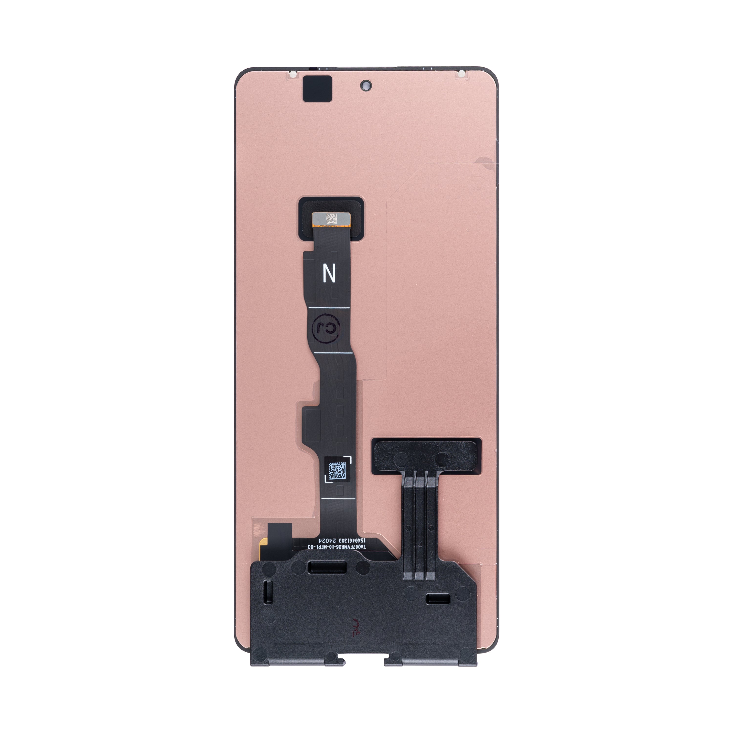 Xiaomi Redmi Note 13 5G-scherm en digitizer zonder frame, zwart, OEM