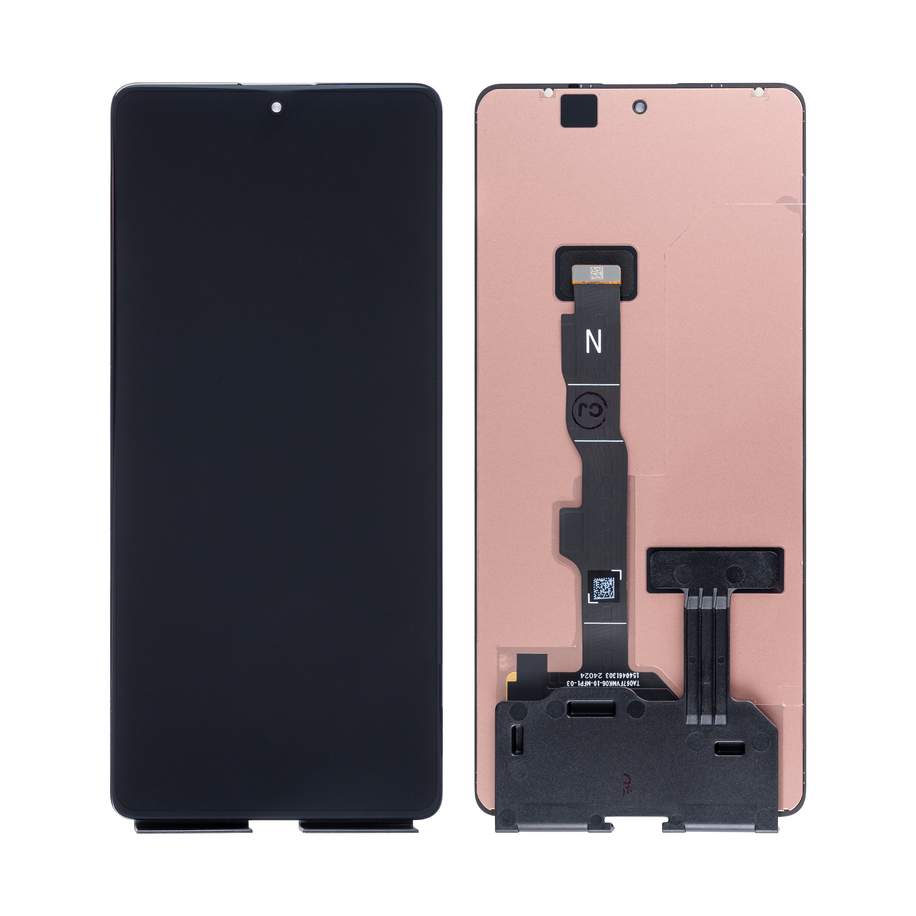 Xiaomi Redmi Note 13 5G-scherm en digitizer zonder frame, zwart, OEM