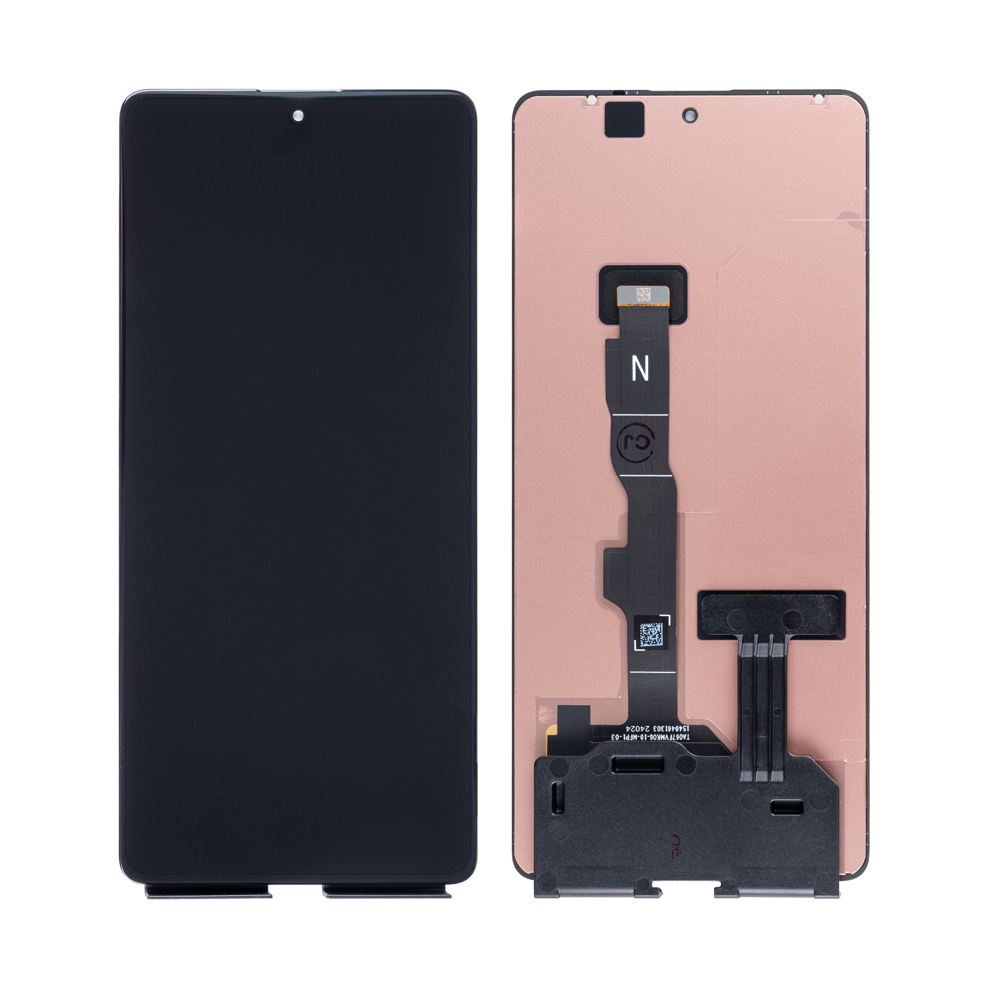 Xiaomi Redmi Note 13 5G-scherm en digitizer zonder frame, zwart, OEM