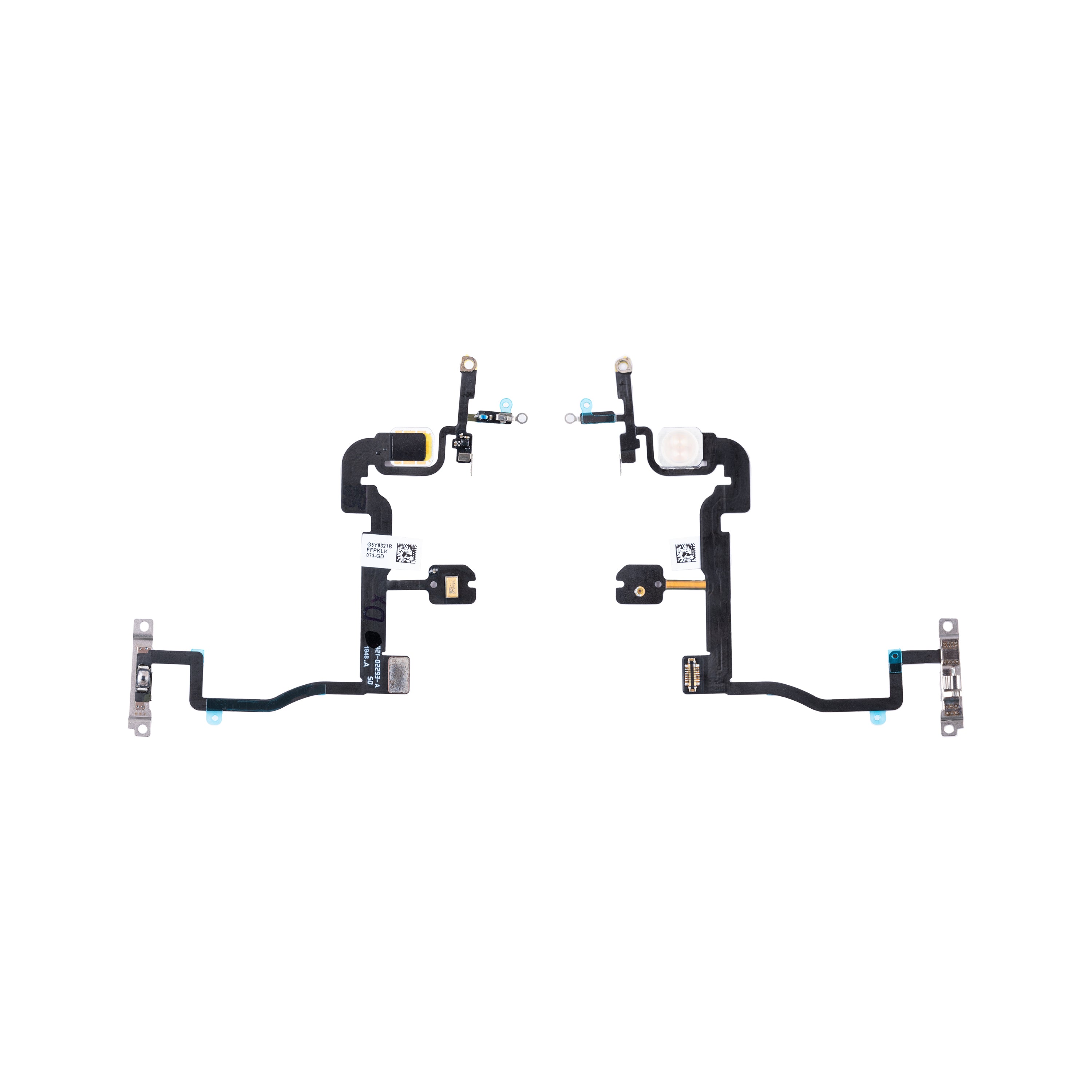 For Apple 11 Pro Max Power en zaklamp Flex getrokken