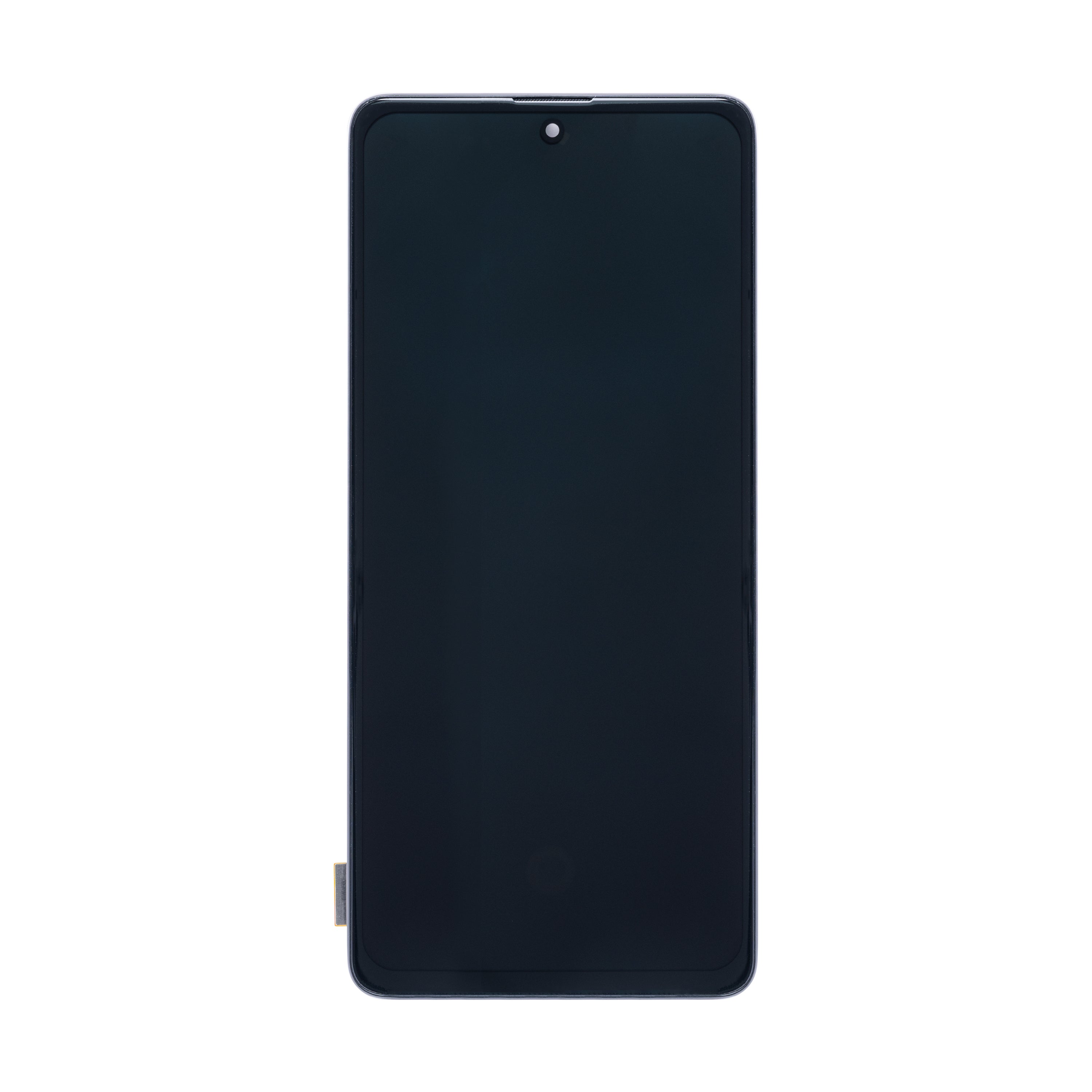 Samsung Galaxy A71 A715F Beeldscherm en Digitizer met Frame Zwart Soft-OLED