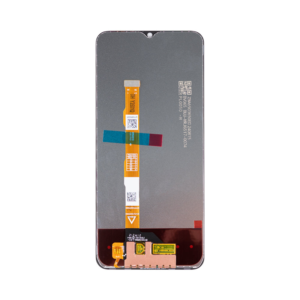 Vivo Y15A, Y15S, Y15C scherm en digitizer zonder frame zwart OEM