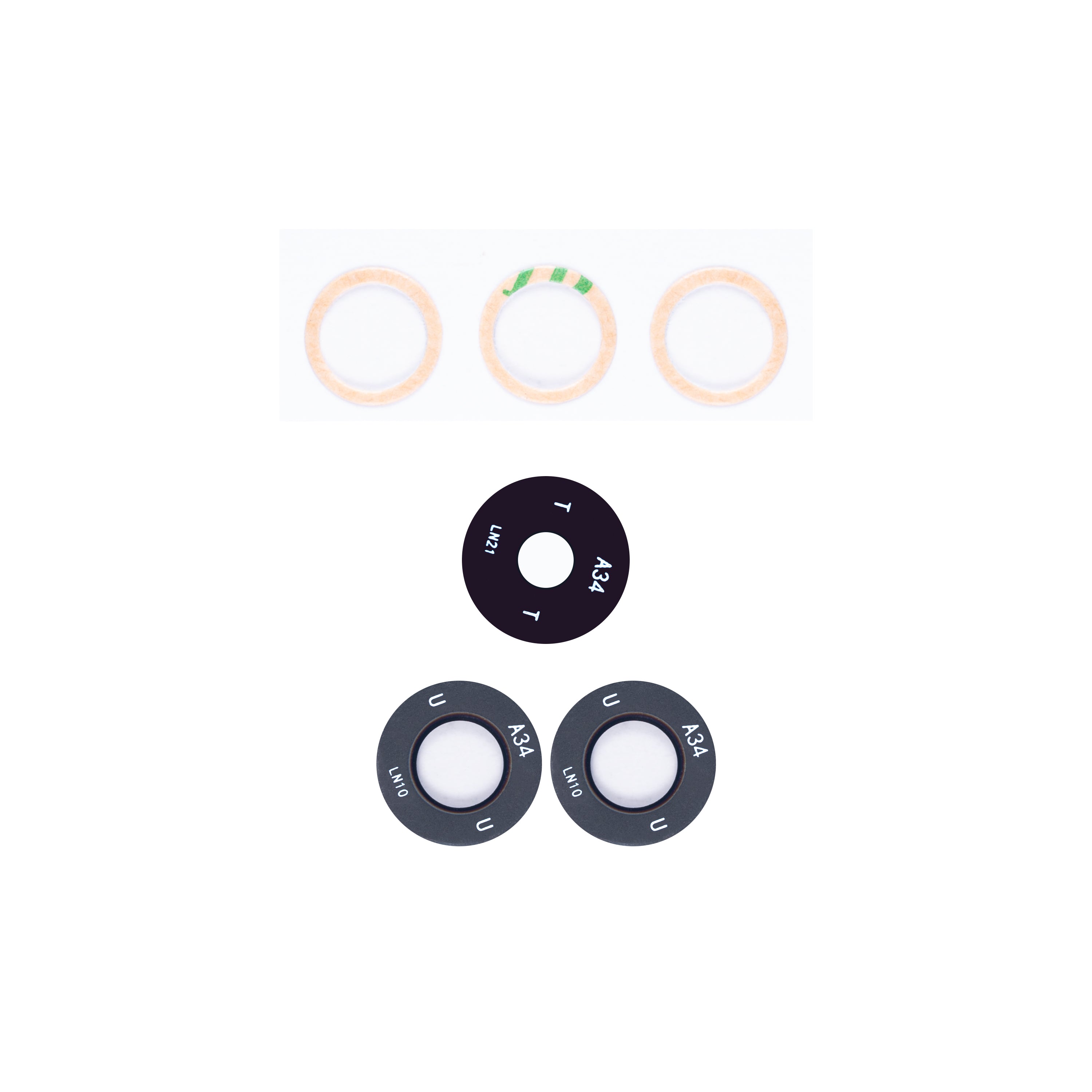 Samsung Galaxy A34 A346B Camera Lens Cover Black OEM