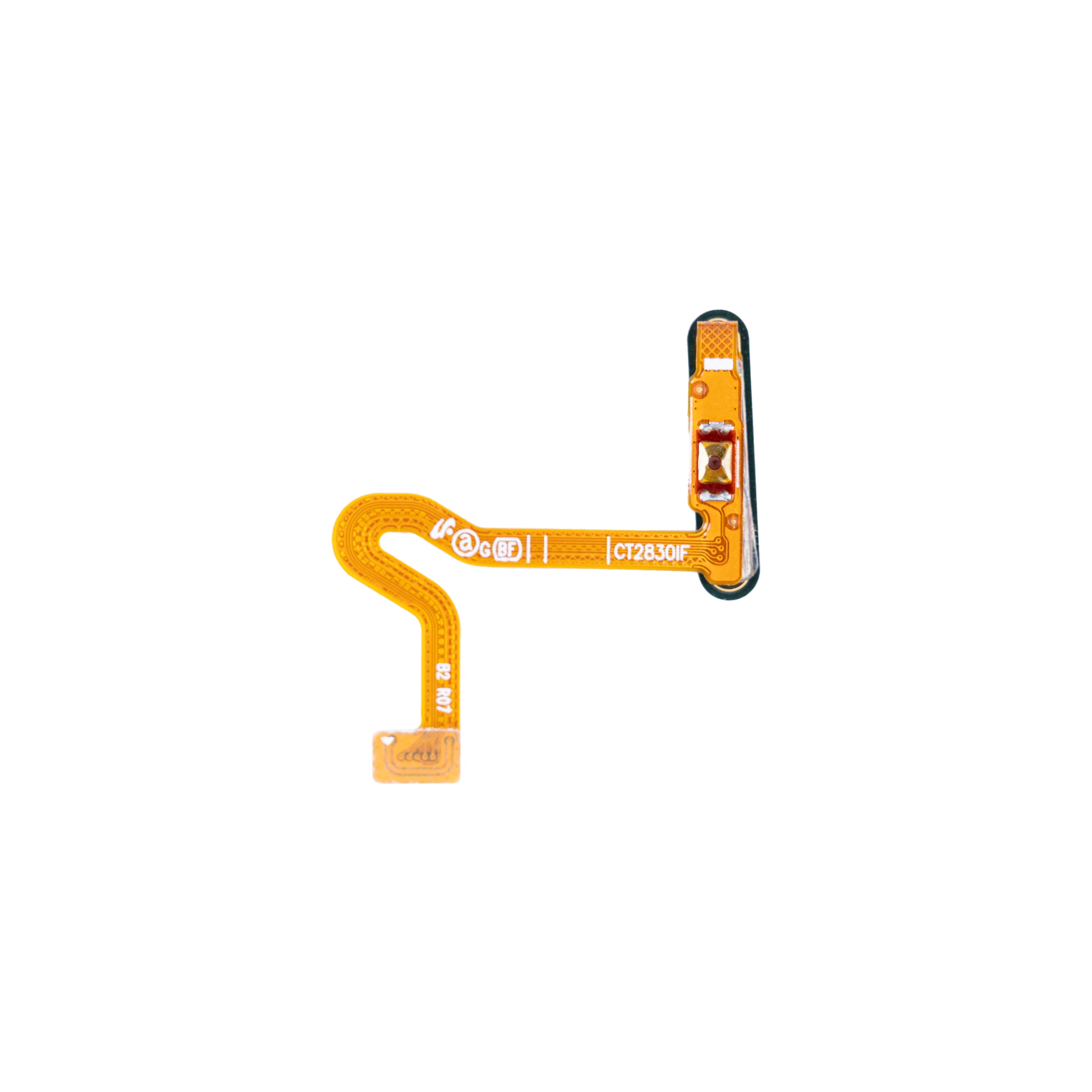 Samsung Galaxy Z Flip3 5G F711B vingerafdruksensor en Power Flex fantoom zwart OEM