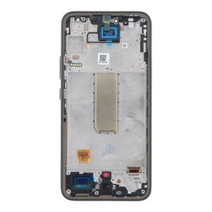 Samsung Galaxy A34 A346B Beeldscherm en Digitizer met Frame Grafiet Soft-OLED