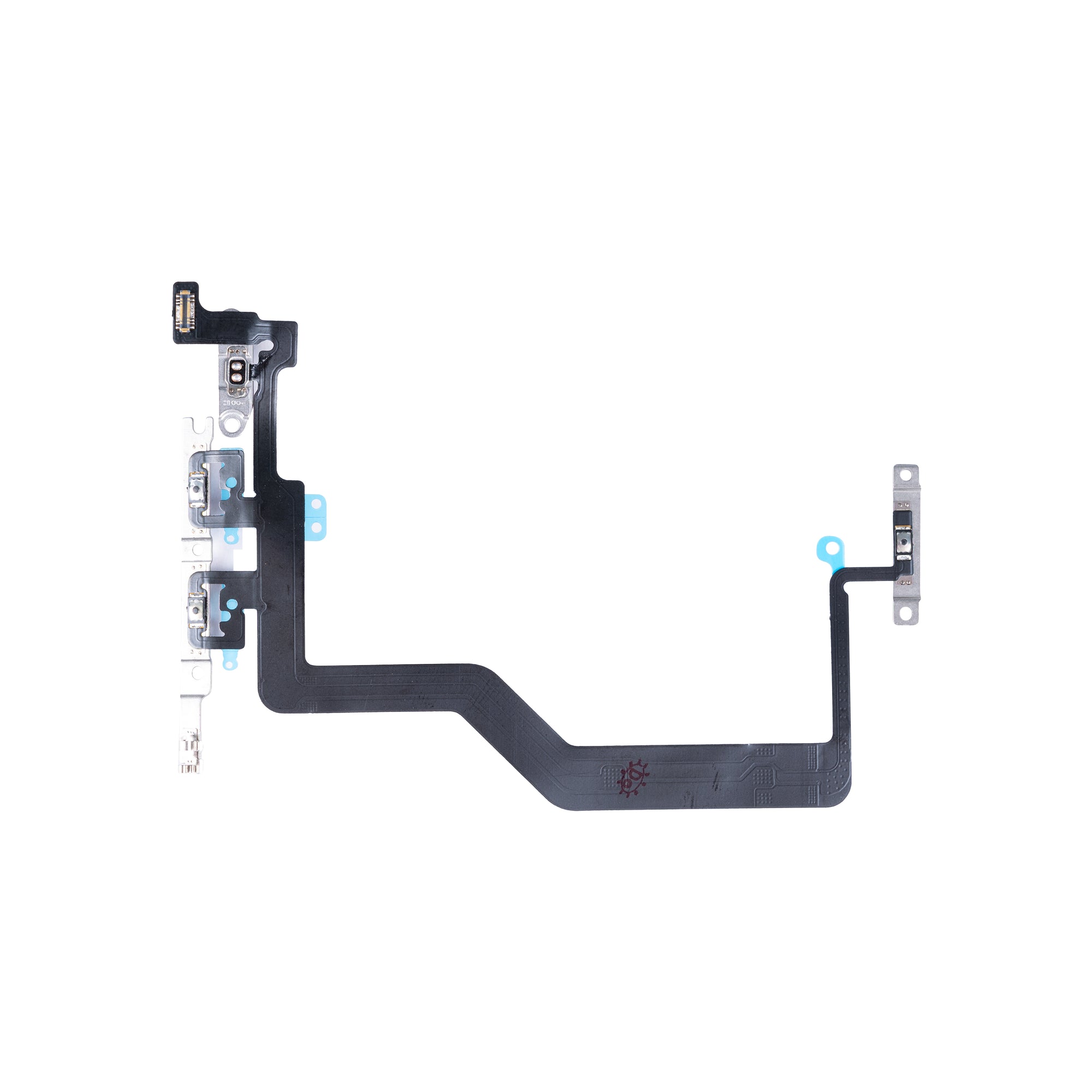 For Apple 12 Pro Max Stroom- en volumeknop getrokken
