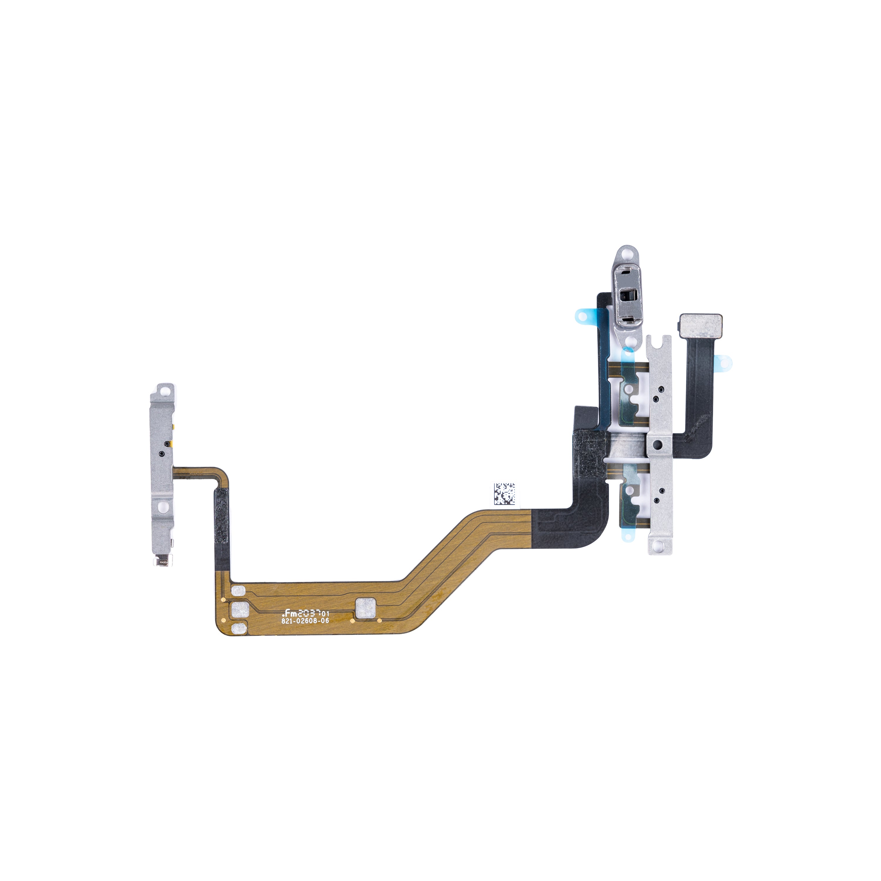 For Apple 12 Mini Stroom- en volumeknop getrokken