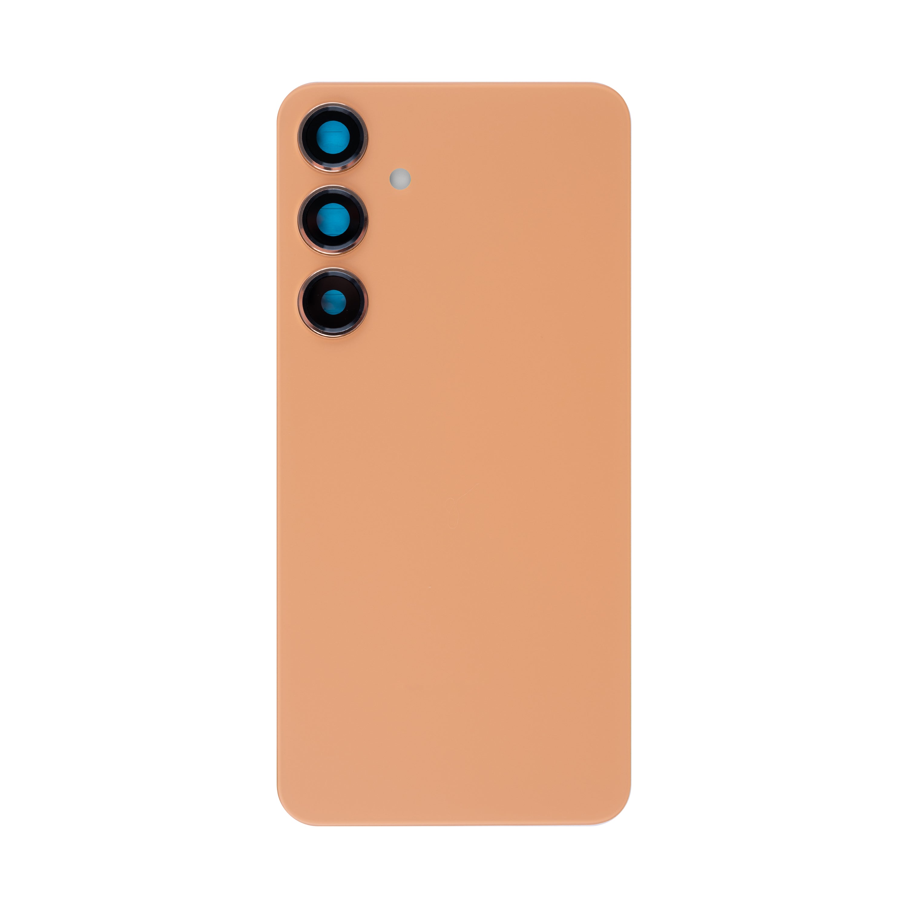Samsung Galaxy S24 S921B achterkant met lens, zandsteenoranje OEM