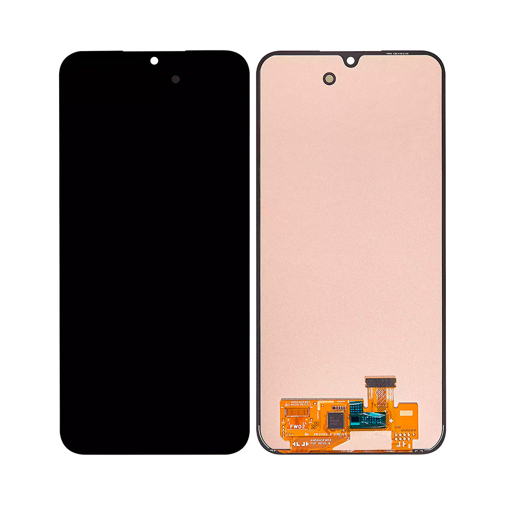 Samsung Galaxy A15 A155F, A15 5G A156B Display en digitizer zonder frame Zwart Soft-OLED
