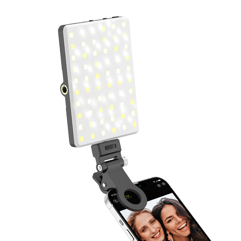 Rixus RXLG50 Draagbare Selfie Light Voor Telefoon Zwart