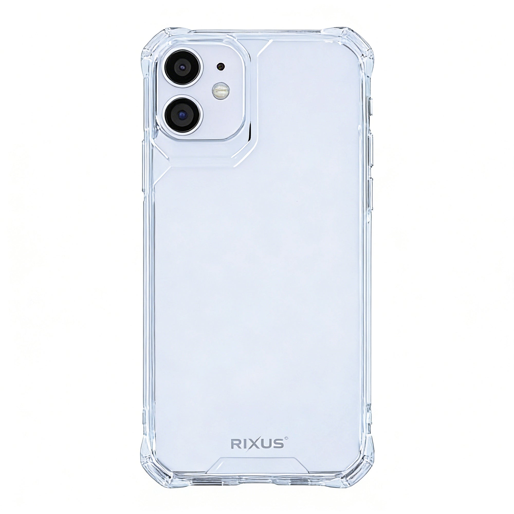 Rixus Armor-X Anti Shock Case For Apple iPhone 11 Transparant