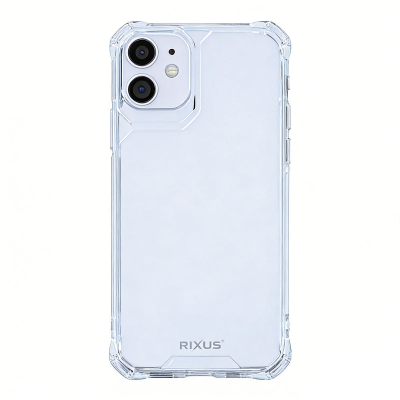 Rixus Armor-X Anti Shock Case For Apple iPhone 11 Transparant