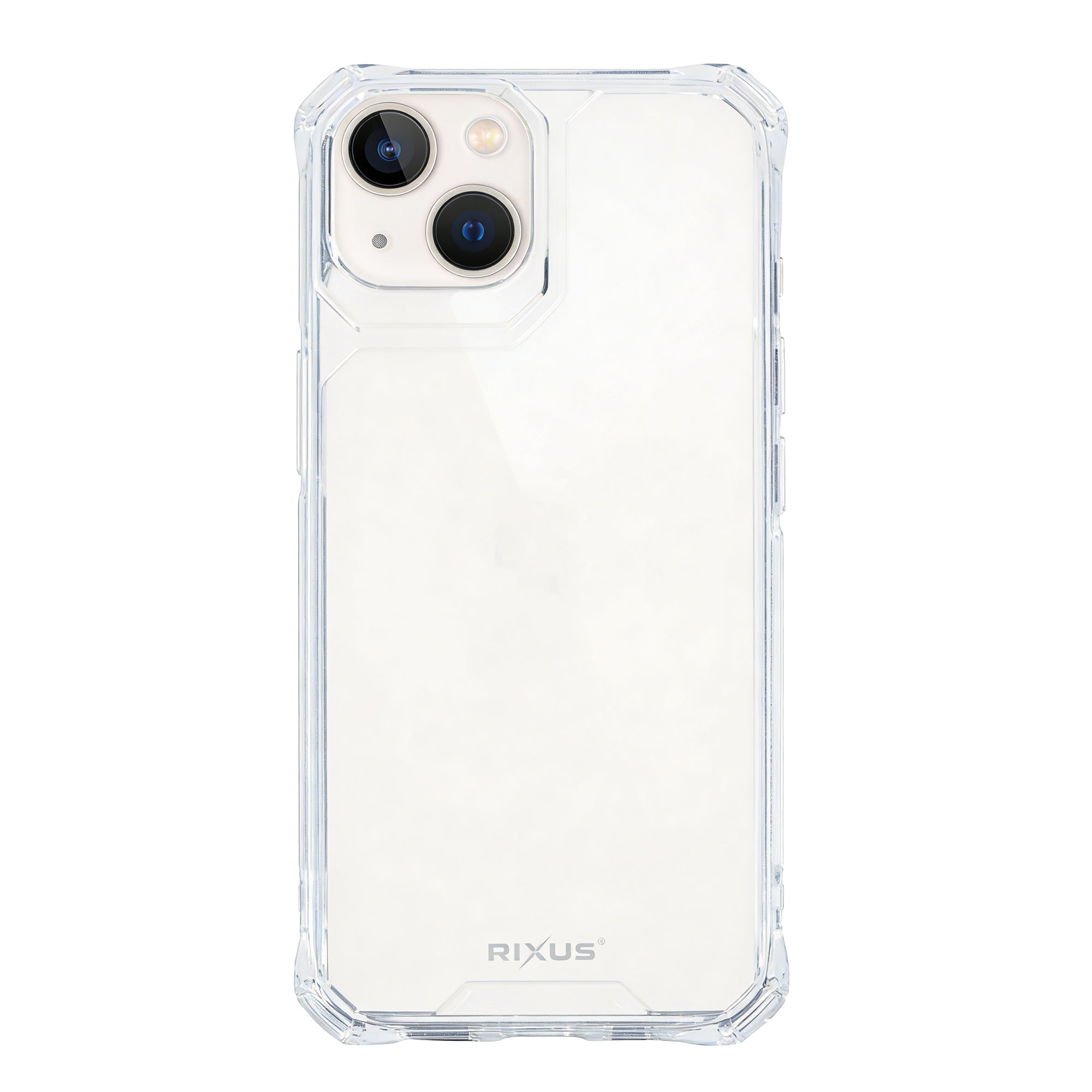 Rixus Armor-X Anti Shock Case For Apple iPhone 13 Transparant