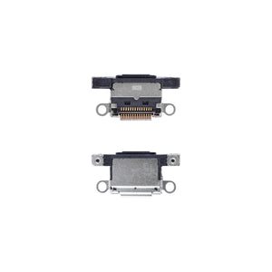 For Apple iPhone 15, 15 Plus Systeem Oplaadpoort Zwart Getrokken