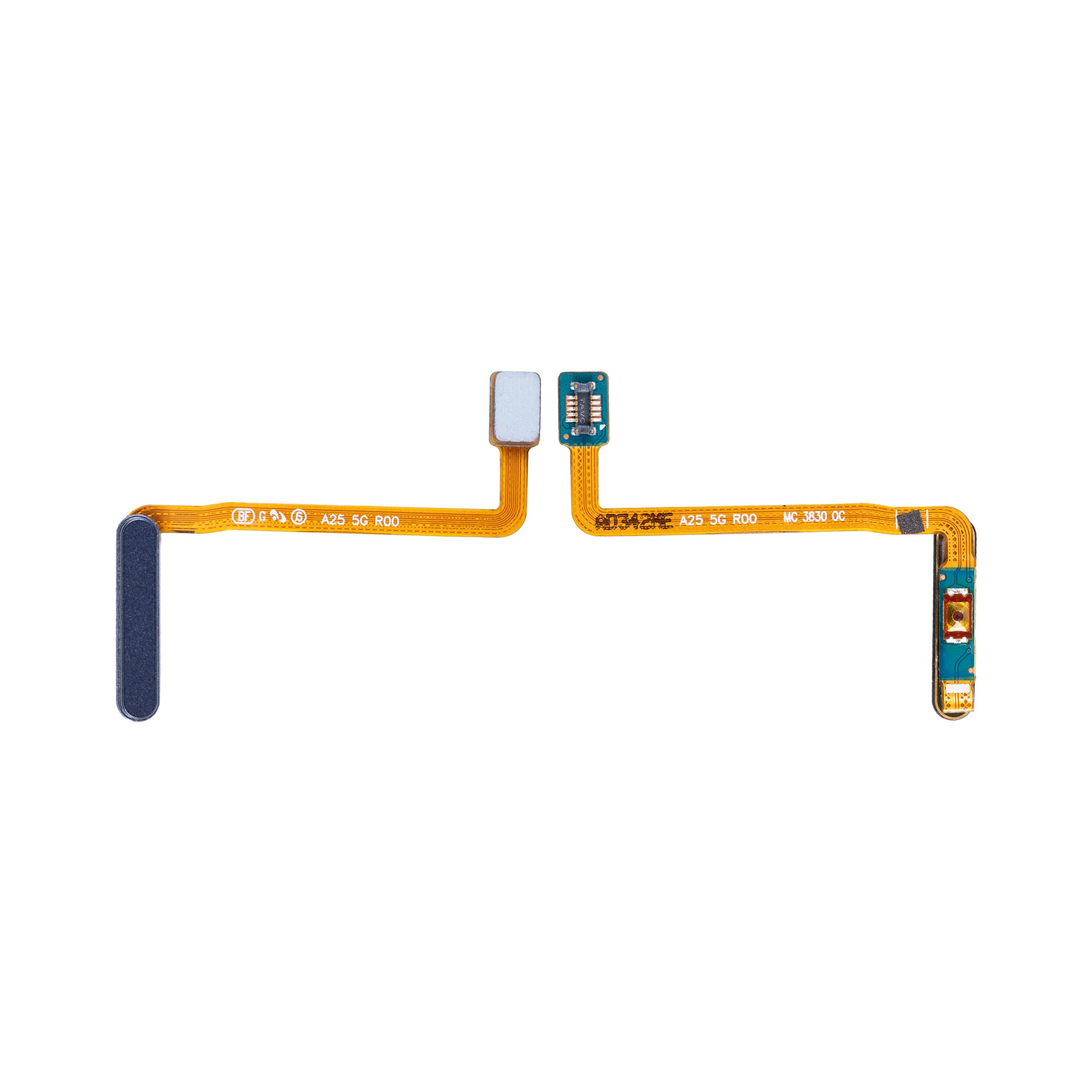 Samsung Galaxy A25 5G A256B Vingerafdruksensor en Power Flex Brave Zwart OEM