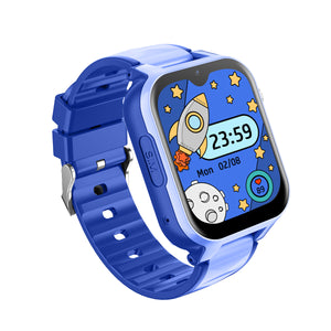 Rixus RXSW23B Sense Gtpro 2 SmartWatch met GPS en Simkaartfunctie Blauw